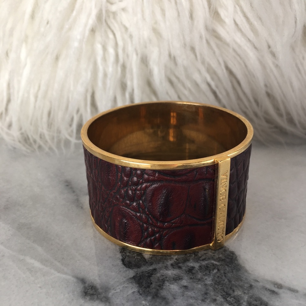 Vince Camuto Alligator Cuff Bracelet
